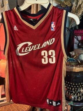 adidas Cleveland Maroon & Gold Basketball Jersey O’Neal  #33